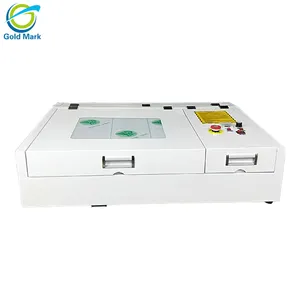 50W mini laser engraver honeycomb work table TS4040 for leather acrylic wood plywood laser engraving machine