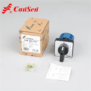 Cansen Công Tắc Từ Xa Thủ Công Công Tắc Thay Thế Bánh Răng Kraus & Naimer Màu Xanh Dương (CA4) Công Tắc Chuyển Đổi