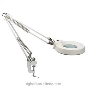 10X 86A Adjustable Desk Clamp Magnifier with LED Lamp