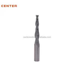 Diameter 1mm tapered conical shell ball nose end mill cutter for wood