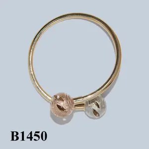 Guangzhou Fashion Jewelry Market Artificial Jewelry Dubai Handmade Gold Bangle Latest Designs