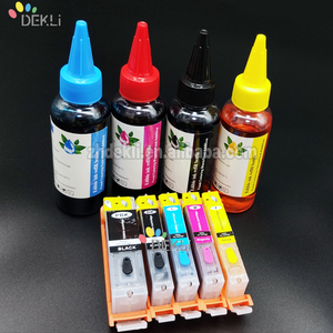 PGI-750 CLI-751食用インクカートリッジMG7170MG5570 MG6470食用詰め替えインクカートリッジ - Product Image 6