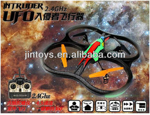 2.4g 6 ch rc quadcopter aeromodels disque volant - Product Image 1