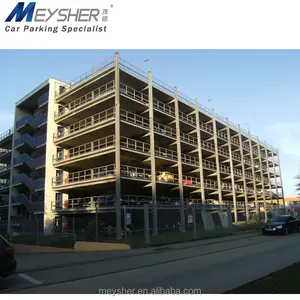 8-30 Floors automated car parking system Vertical Car Parking Tower Building parking equipment