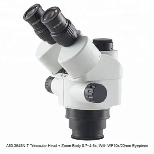 OPTO-EDU A23.3645N-B1T 0.7X - 4.5X Trinoculaire Zoom Microscope Stéréo