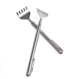 4 Pieces Extending Telescoping Stainless Steel Back <strong>Scratcher</strong>