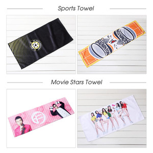 Nhanh khô sợi nhỏ tùy chỉnh in thực hiện quảng cáo Slogan khăn - Product Image 5