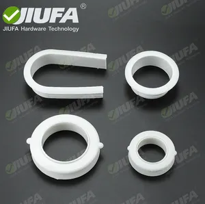 JIUFA Furniture Hole Decorative Edge Seal Trim U Shape Deodorant Seal Ring O Shape Sewer Pipe Detachable Wall Hole Cover