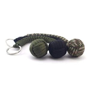 Portachiavi in Paracord a Forma di Pugno di Scimmia in Diversi Colori, Portachiavi di Sopravvivenza e Difesa - Product Image 3