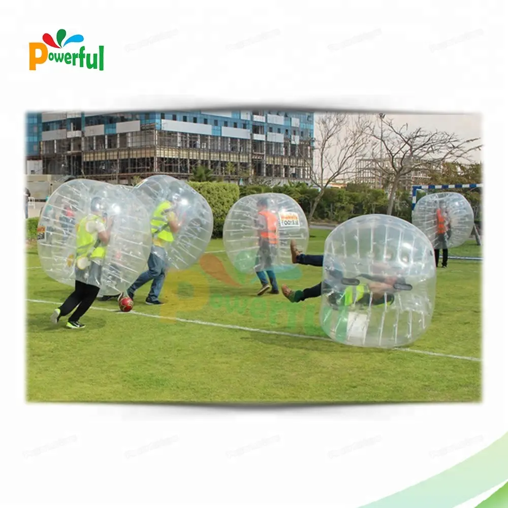 उच्च गुणवत्ता 1.0mm पीवीसी और TPU Inflatable zorb बम्पर, बुलबुला गेंद, बुलबुला बम्पर गेंद