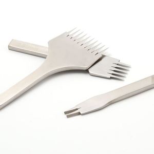 Portable Leather <strong>Craft</strong> <strong>Tool</strong> Hole Punches Stitching Prong Leather Punching <strong>Tool</strong> - Product Image 1