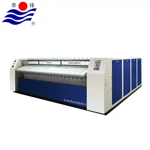 Completamente automático prensa tela planchar máquina industrial