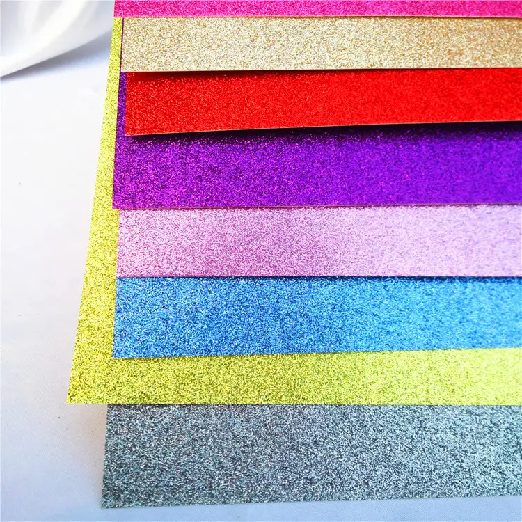 ประสบการณ์กว่า10ปีที่ดีที่สุดขายกระดาษ Glitter ส่งเสริมการขาย Cardstock