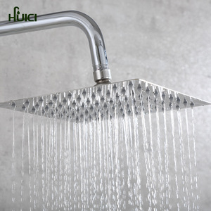 HUICI Modern Style Bath Rain <strong>Shower</strong> Set Hot and Cold Water Column with Diverter Hand <strong>Shower</strong> Faucet <strong>Accessory</strong> for Bathroom - Product Image 3