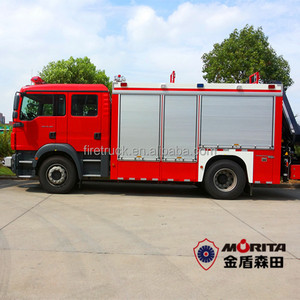 Nuevo diseño de la alta calidad de doble cabina de ancho de un camión de <span class=keywords><strong>bomberos</strong></span> - Product Image 4