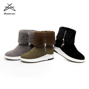 New Arrival <strong>Sheepskin</strong> Winter Fur Snow <strong>Boots</strong> <strong>Women</strong> - Product Image 5