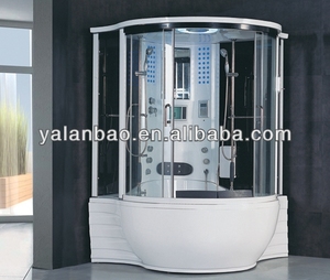 Nuovo!!! Bagno di vapore/elegante, spaziosa e pieno di caratteristica, g168 angolo doccia/doccia cabina/sauna portatile mobile - Product Image 2