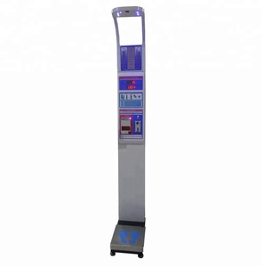 Máquina de peso de altura IMC para composición corporal, precio de escala de altura y peso ultrasónica - Product Image 2