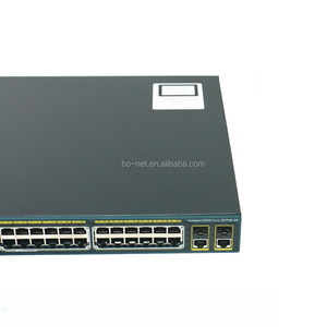 تستخدم سيسكو كاتاليست WS-C2960 + 24PC-L 24 ميناء 10/100 متر تمكنت الشبكة poe التبديل تبديل سلسلة C2960 تمرير اختبار في الأسهم - Product Image 2