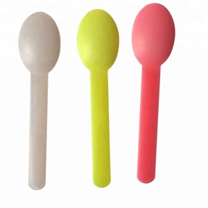 Thay Đổi Màu Sắc Kem Đầy Màu Sắc Tái Chế Đo Nhựa Tùy Chỉnh Muỗng - Product Image 3