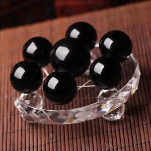 Obsidiana <span class=keywords><strong>siete</strong></span> estrellas array bola de cristal decoración Big Dipper Decoración - Product Image 2