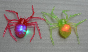 Halloween Promotion Gifts <strong>Plastic</strong> <strong>Spider</strong> Led Flashing Toy - Product Image 6