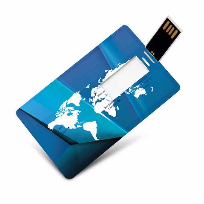 クラシックUSB2.0カードフラッシュメモリ/名刺/銀行カード ﻿