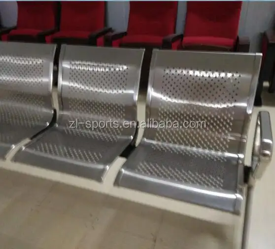 3-seater waiting chairs for salon