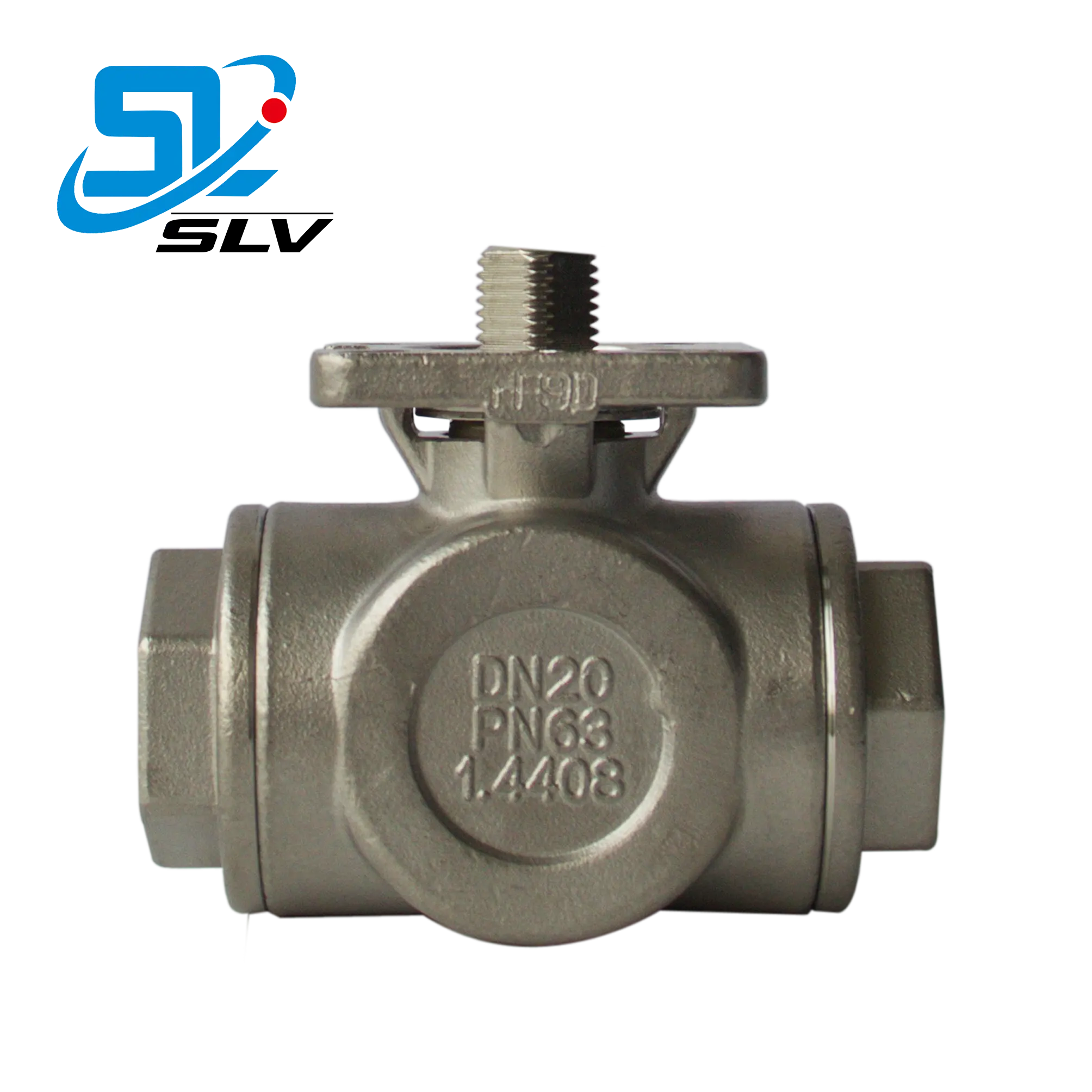 Precio barato SUS316L Anti-corrosivo, válvula de tres vías 3-forma ángulo de mezcla de agua de válvula de aceite