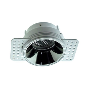 Chống Lóa Lõm Downlight Khung Nhôm <span class=keywords><strong>MR16</strong></span> GU10 COB Led Downlight Mô-đun Dẫn Ánh Sáng Tại Chỗ Khung 75 Mét Lỗ Kích Thước - Product Image 1