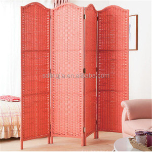 Decoración plegable de bambú para el hogar, partición para salón y comedor - Product Image 2
