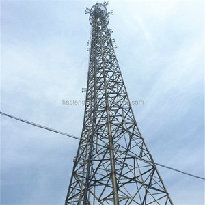 20m 25m 35m 40 45m 55m 60m 65m 70m 75m 80m de radio fm de ángulo de acero tubo <span class=keywords><strong>torre</strong></span> de <span class=keywords><strong>antena</strong></span> - Product Image 3