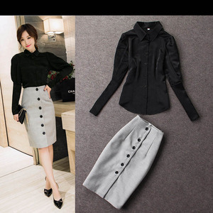 Encuentre ofertas de señoras traje falda y blusa elegantes y de moda -  Alibaba.com