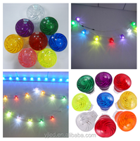 E10 e14 douille en plastique cabochon en LED turbo logement ampoule couvercle en plastique