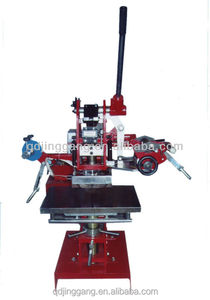 TJ-1E tùy chỉnh thủ công mạ vàng máy ép cho Cột cờ dấu ấn logo - Product Image 2