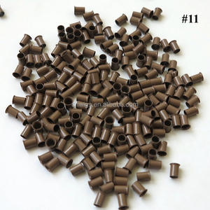 Anelli in Rame con Bordo Svasato 4.0*3.6*6.0mm, 1000 Pezzi, Anelli per Extension <span class=keywords><strong>Capelli</strong></span> in Rame - Product Image 4