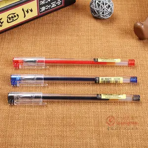 CHINA Fabrik 0,5mm Schüler Büro Gel Pen Plastiks tift Gel Ink Pen