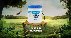 Magpow Blanc crémeux pour bord en bois meubles et Colle de tissu - Product Image 2
