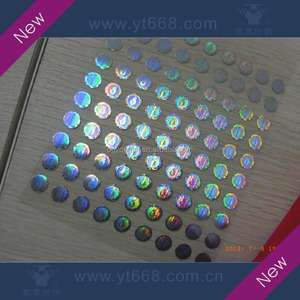 Miếng Dán Dép Xỏ Ngón Ma Trận Chấm Kích Thước Nhỏ Tùy Chỉnh Ảnh Toàn Ký 3D An Ninh - Product Image 2