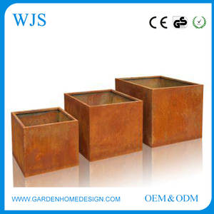 <span class=keywords><strong>Prodotti</strong></span> da <span class=keywords><strong>giardino</strong></span> <span class=keywords><strong>giardino</strong></span> in acciaio rettangolare corten zinco pentola - Product Image 2