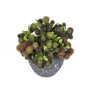 Castaña bola pequeñas ramas 3 colores artificiales castaña selección - Product Image 2