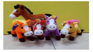 Peluche cavallo bianco giocattoli/cavallo giocattoli per ragazze/giocattoli di peluche cavallo felice - Product Image 3