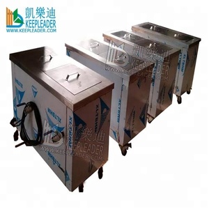 Mesin pencuci ultrasonik industri, pembersih ultrasonik berair dari dua tangki, bagian Pembersih <span class=keywords><strong>Ultrasound</strong></span> - Product Image 1