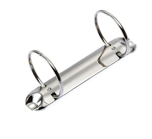 Clip de 2 anillas y mecanismo de niquelado para álbumes de recortes, antirrobo y de liberación rápida, para archivación segura de documentos, <span class=keywords><strong>metal</strong></span> negro - Product Image 5