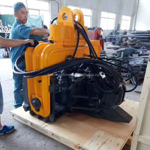 20-30tonsรถขุดติดไฮดรอลิเหล็กแผ่นvibroตอกเสาเข็ม - Product Image 4