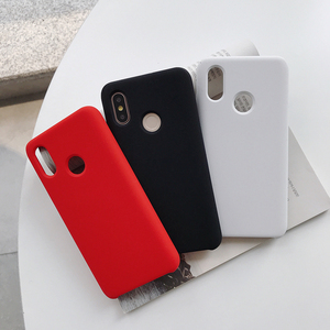 Coque arrière en silicone véritable pour téléphone portable Mi8/Mi8SE - Écologique - Anti-traces de doigts - Antichoc - <span class=keywords><strong>12</strong></span> couleurs - Product Image 1