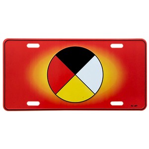 Gratis Monster Europese Usa Reliëfdruk Metalen Auto Decoratieve Kentekenplaat - Product Image 3