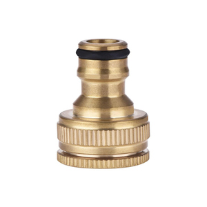 Connecteur de robinet de jardin en <span class=keywords><strong>laiton</strong></span> 1/2 fileté, durable pour les outils de jardin - Product Image 1