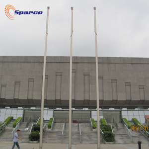 Флагшток foshan 6-100 м из алюминия/нержавеющей стали, заводской флагшток с дистанционным управлением STS 15 mtr 50 футов, флагшток - Product Image 4
