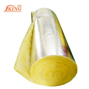 ISOKING Insulation with Vacuumized Packing FSK Foil Fiber Glass Wool for Construction ISO Certified Material